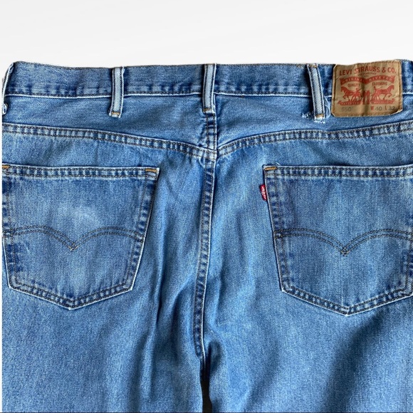 Vintage Levi’s 550 relaxed fit light wash 80s VTG - Picture 8 of 12